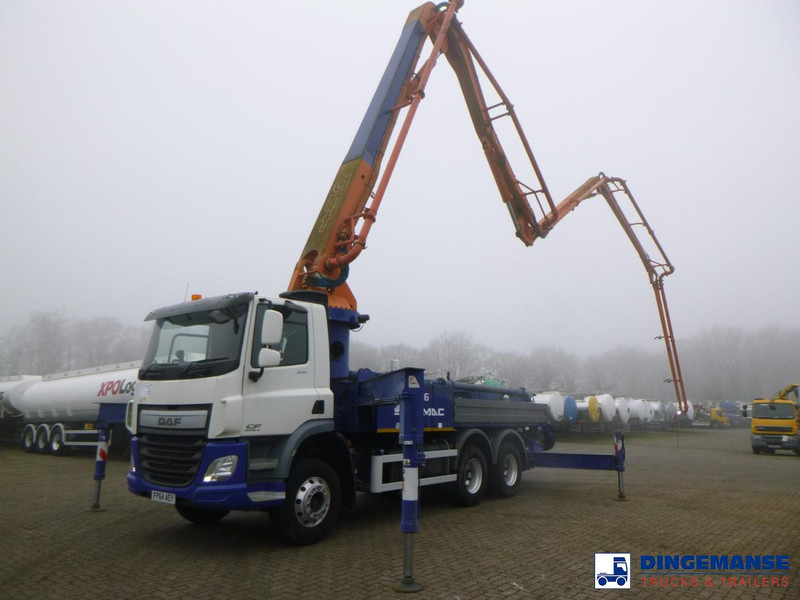 DAF CF 370 6X4 RHD Sermac 5Z36 concrete pump 36 m - Автобетононасос: фото 1 DAF CF 370 6X4 RHD Sermac 5Z36 concrete pump 36 m - Автобетононасос: фото 1