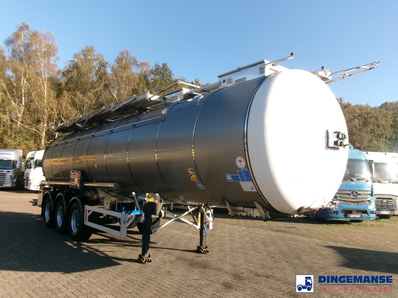 Feldbinder Chemical tank inox 37.5 m3 / 1 comp - Полуприцеп-цистерна: фото 2 Feldbinder Chemical tank inox 37.5 m3 / 1 comp - Полуприцеп-цистерна: фото 2