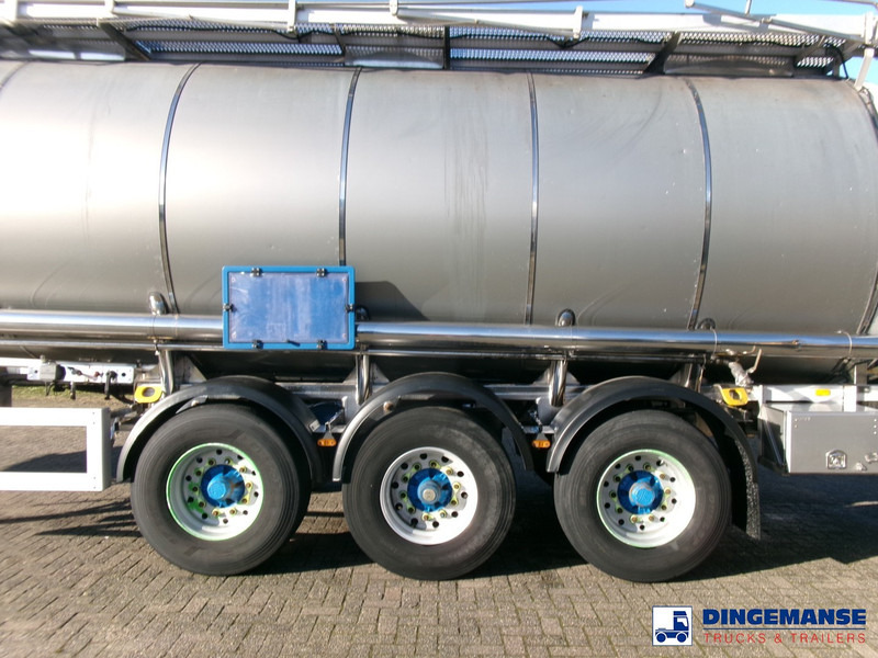 Feldbinder Chemical tank inox 37.5 m3 / 1 comp - Полуприцеп-цистерна: фото 5 Feldbinder Chemical tank inox 37.5 m3 / 1 comp - Полуприцеп-цистерна: фото 5