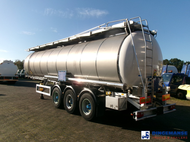 Feldbinder Chemical tank inox 37.5 m3 / 1 comp - Полуприцеп-цистерна: фото 3 Feldbinder Chemical tank inox 37.5 m3 / 1 comp - Полуприцеп-цистерна: фото 3