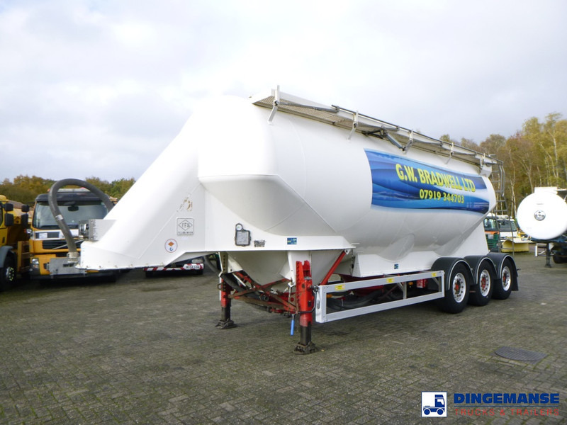 Feldbinder Powder tank alu 40 m3 / 1 comp - Полуприцеп-цистерна: фото 1 Feldbinder Powder tank alu 40 m3 / 1 comp - Полуприцеп-цистерна: фото 1