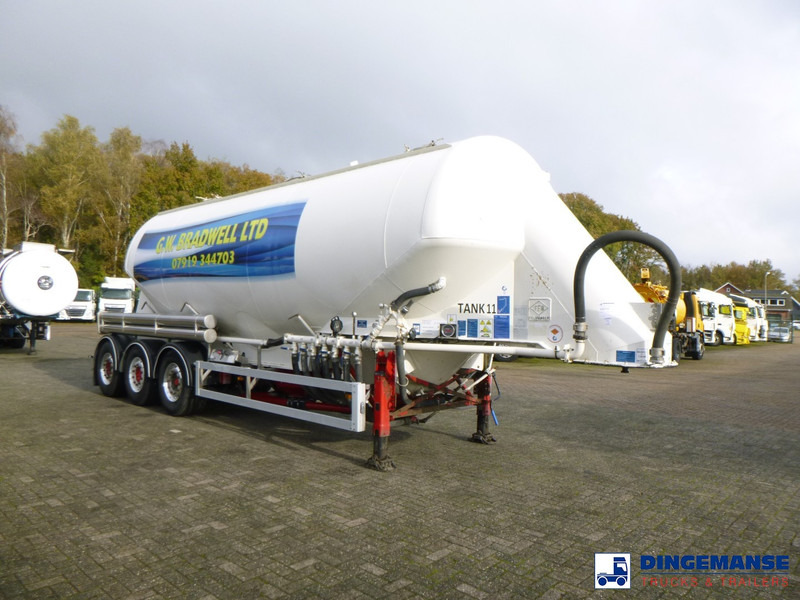 Feldbinder Powder tank alu 40 m3 / 1 comp - Полуприцеп-цистерна: фото 2 Feldbinder Powder tank alu 40 m3 / 1 comp - Полуприцеп-цистерна: фото 2