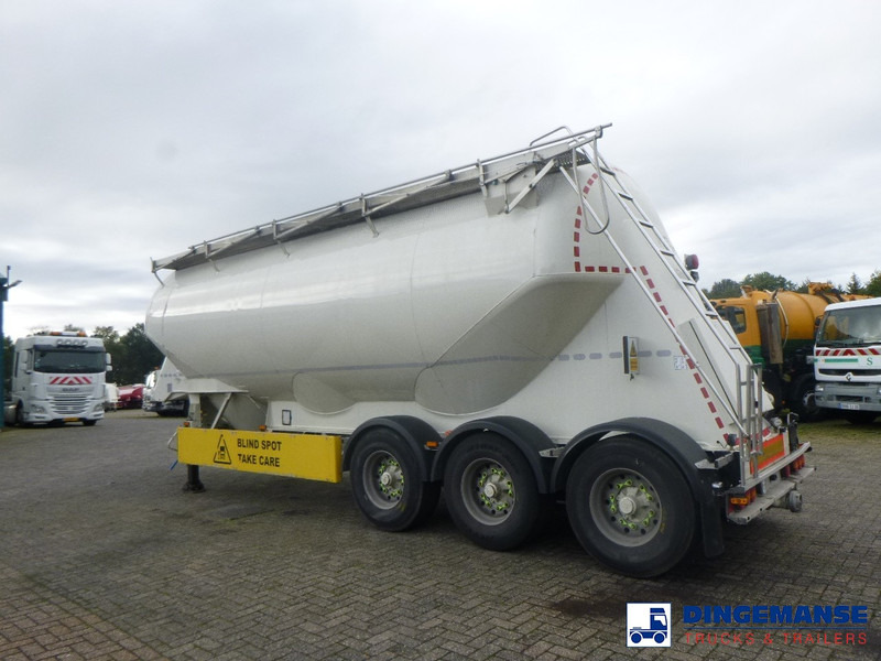 Feldbinder Powder tank alu 40 m3 / 1 comp + compressor - Полуприцеп-цистерна: фото 3 Feldbinder Powder tank alu 40 m3 / 1 comp + compressor - Полуприцеп-цистерна: фото 3