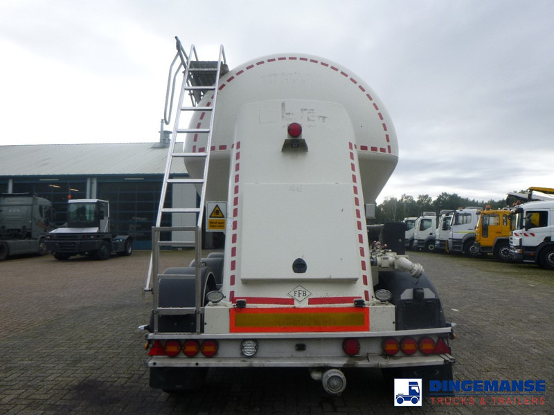 Feldbinder Powder tank alu 40 m3 / 1 comp + compressor - Полуприцеп-цистерна: фото 5 Feldbinder Powder tank alu 40 m3 / 1 comp + compressor - Полуприцеп-цистерна: фото 5