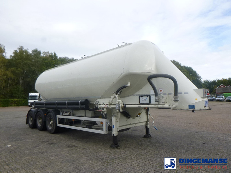 Feldbinder Powder tank alu 40 m3 / 1 comp + compressor - Полуприцеп-цистерна: фото 2 Feldbinder Powder tank alu 40 m3 / 1 comp + compressor - Полуприцеп-цистерна: фото 2