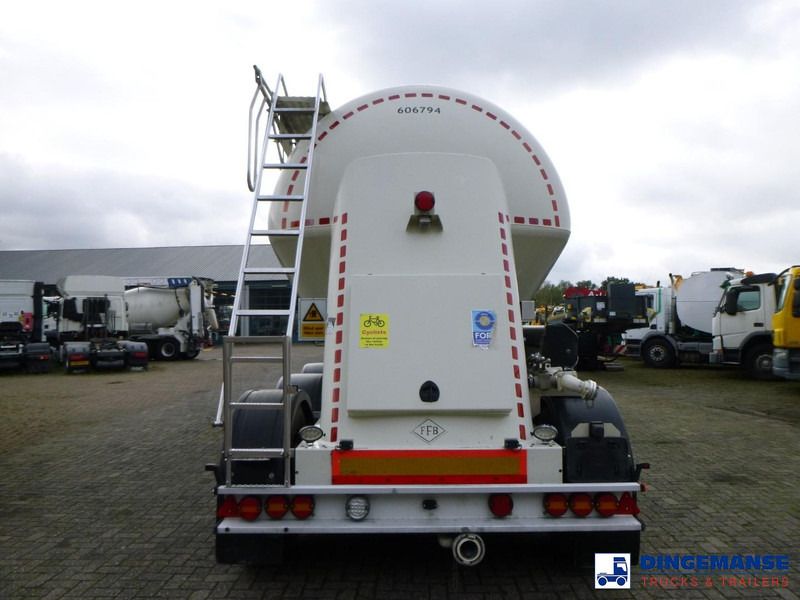 Feldbinder Powder tank alu 40 m3 + engine/compressor - Полуприцеп-цистерна: фото 5 Feldbinder Powder tank alu 40 m3 + engine/compressor - Полуприцеп-цистерна: фото 5