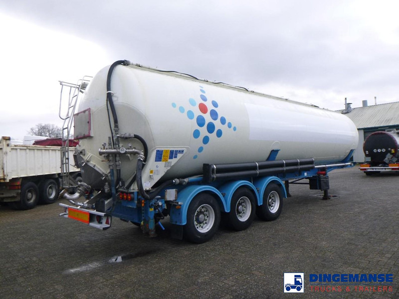 Feldbinder Powder tank alu 60 m3 (tipping) - Полуприцеп-цистерна: фото 4 Feldbinder Powder tank alu 60 m3 (tipping) - Полуприцеп-цистерна: фото 4