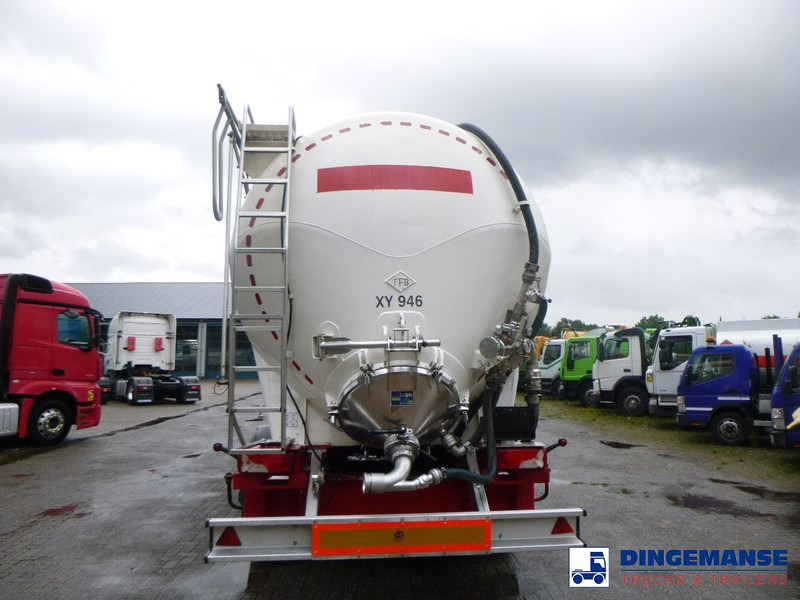 Feldbinder Powder tank alu 60 m3 (tipping) - Полуприцеп-цистерна: фото 5 Feldbinder Powder tank alu 60 m3 (tipping) - Полуприцеп-цистерна: фото 5