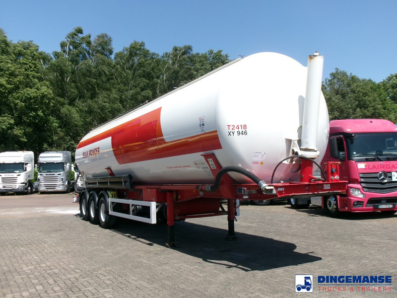 Feldbinder Powder tank alu 60 m3 (tipping) - Полуприцеп-цистерна: фото 2 Feldbinder Powder tank alu 60 m3 (tipping) - Полуприцеп-цистерна: фото 2
