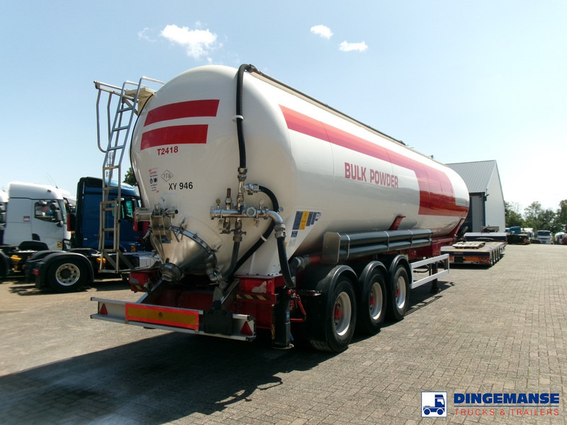 Feldbinder Powder tank alu 60 m3 (tipping) - Полуприцеп-цистерна: фото 4 Feldbinder Powder tank alu 60 m3 (tipping) - Полуприцеп-цистерна: фото 4