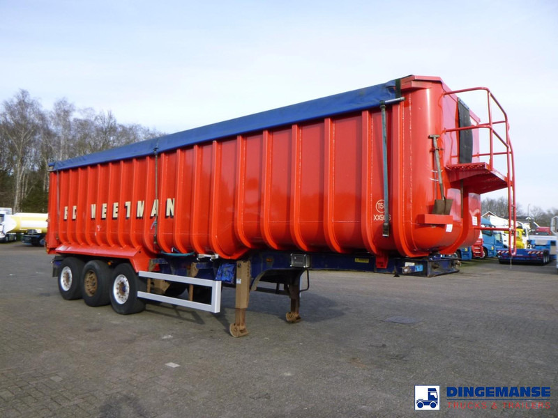 Fruehauf Tipper trailer alu 52 m3 + tarpaulin - Самосвальный полуприцеп: фото 2 Fruehauf Tipper trailer alu 52 m3 + tarpaulin - Самосвальный полуприцеп: фото 2