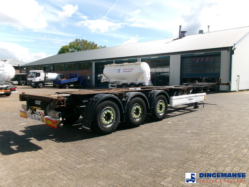 Krone 3-axle container trailer 20-30-40-45 ft DA08LNA - Полуприцеп-контейнеровоз/ Сменный кузов: фото 4 Krone 3-axle container trailer 20-30-40-45 ft DA08LNA - Полуприцеп-контейнеровоз/ Сменный кузов: фото 4