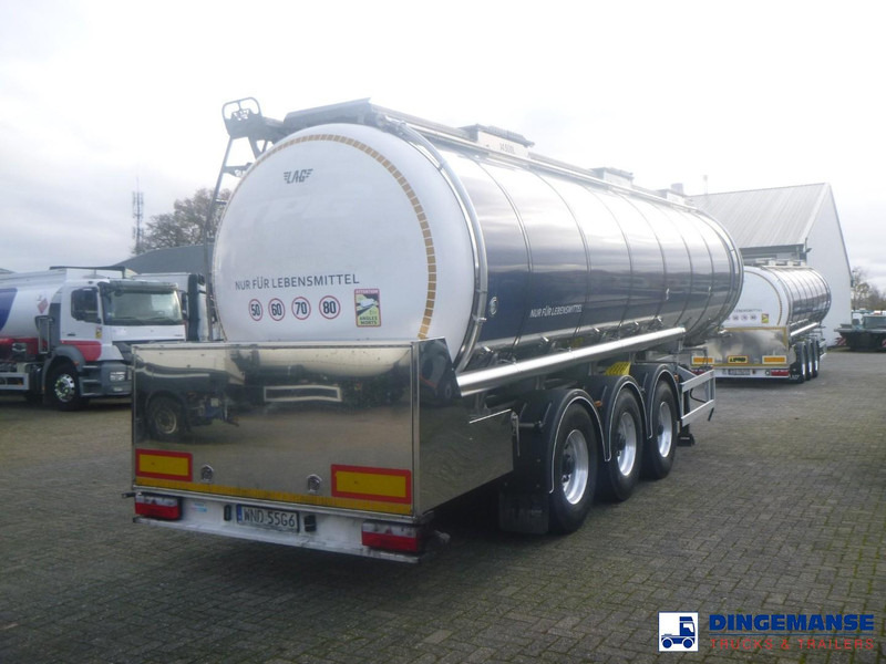 LAG Food tank inox 32m3 / 3 comp + pump + steam heating + webasto - Полуприцеп-цистерна: фото 4 LAG Food tank inox 32m3 / 3 comp + pump + steam heating + webasto - Полуприцеп-цистерна: фото 4