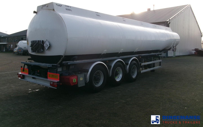 LAG Fuel tank alu 45.2 m3 / 6 comp + pump - Полуприцеп-цистерна: фото 4 LAG Fuel tank alu 45.2 m3 / 6 comp + pump - Полуприцеп-цистерна: фото 4