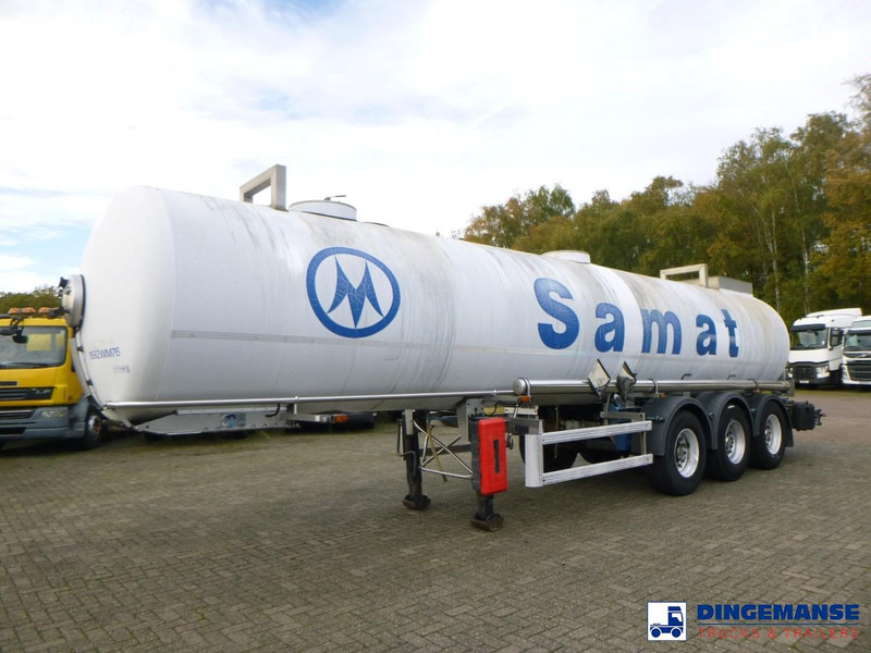MAISONNEUVE Chemical ACID tank inox L4BH 22.4 m3 / 1 comp (caustic soda) - Полуприцеп-цистерна: фото 1 MAISONNEUVE Chemical ACID tank inox L4BH 22.4 m3 / 1 comp (caustic soda) - Полуприцеп-цистерна: фото 1