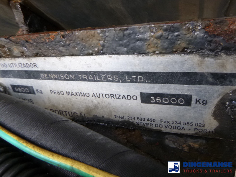 Полуприцеп-цистерна METALOVOUGA Bitumen tank inox 32 m3 / 1 comp + pump: фото 9