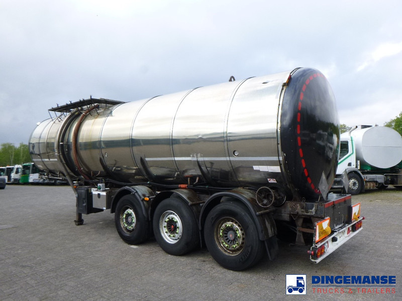 METALOVOUGA Bitumen tank inox 32 m3 / 1 comp + pump - Полуприцеп-цистерна: фото 3 METALOVOUGA Bitumen tank inox 32 m3 / 1 comp + pump - Полуприцеп-цистерна: фото 3