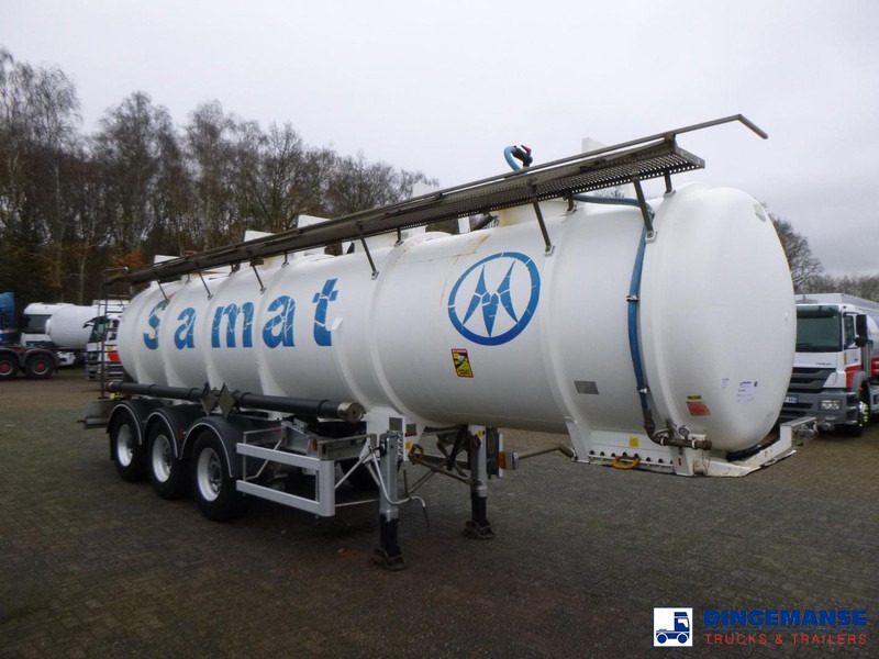 Magyar Chemical ACID tank inox 24.5 m3 / 1 comp - Полуприцеп-цистерна: фото 2 Magyar Chemical ACID tank inox 24.5 m3 / 1 comp - Полуприцеп-цистерна: фото 2