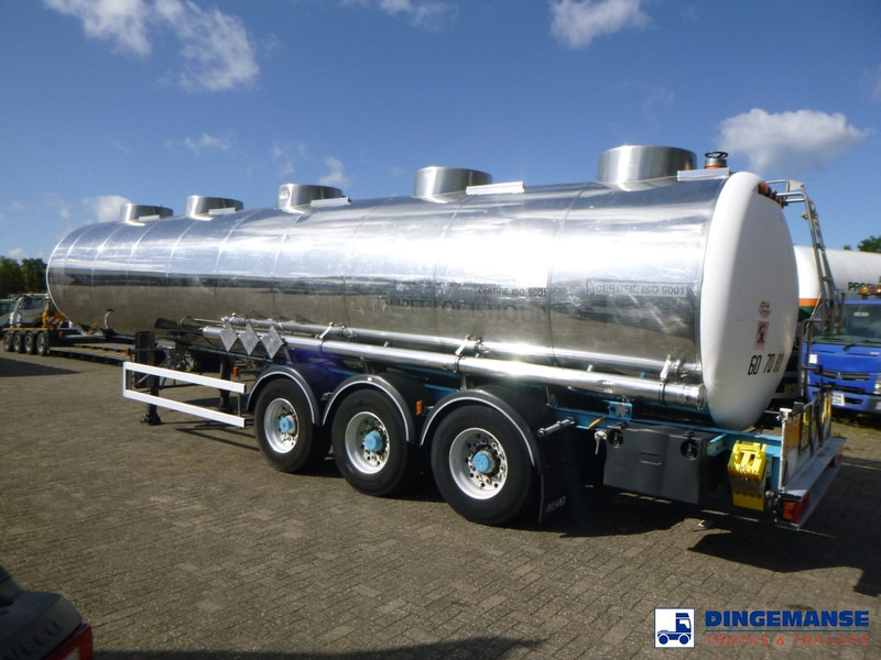 Magyar Chemical tank inox 33 m3 / 1 comp - Полуприцеп-цистерна: фото 3 Magyar Chemical tank inox 33 m3 / 1 comp - Полуприцеп-цистерна: фото 3