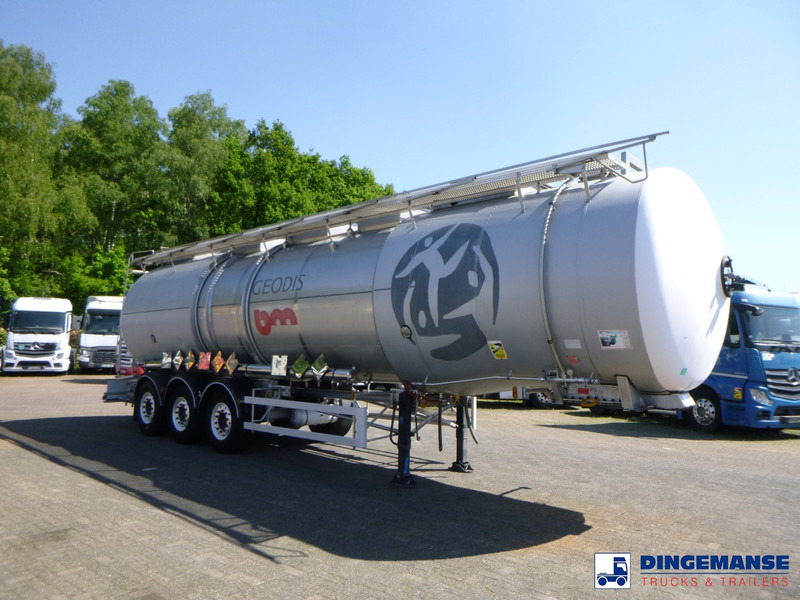 Magyar Chemical tank inox L4BH 44.5 m3 / 3 comp - Прицеп-цистерна: фото 2 Magyar Chemical tank inox L4BH 44.5 m3 / 3 comp - Прицеп-цистерна: фото 2