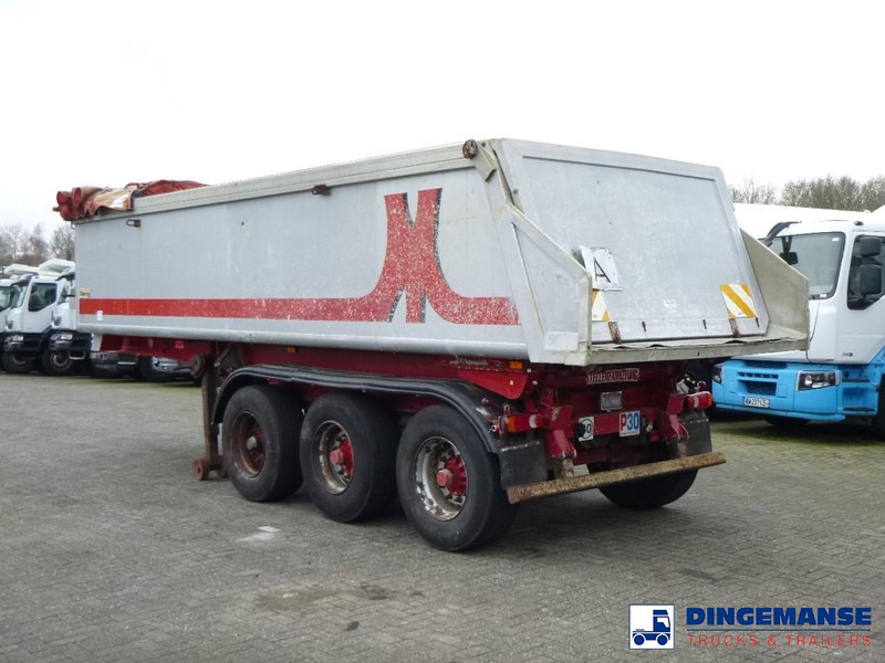 Meierling Tipper trailer alu 21 m3 + tarpaulin - Самосвальный полуприцеп: фото 4 Meierling Tipper trailer alu 21 m3 + tarpaulin - Самосвальный полуприцеп: фото 4
