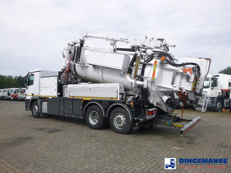 Mercedes-Benz Actros 2541 6x2 RHD E5 Huwer vacuum tank / hydrocureur 12 m3 - Ассенизатор: фото 3 Mercedes-Benz Actros 2541 6x2 RHD E5 Huwer vacuum tank / hydrocureur 12 m3 - Ассенизатор: фото 3