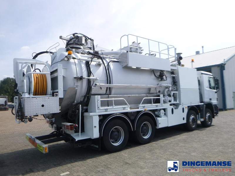 Mercedes-Benz Actros 3241 8x4 RHD Huwer vacuum tank / hydrocureur 15 m3 - Ассенизатор: фото 3 Mercedes-Benz Actros 3241 8x4 RHD Huwer vacuum tank / hydrocureur 15 m3 - Ассенизатор: фото 3