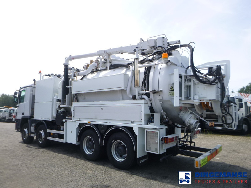 Mercedes-Benz Actros 3241 8x4 RHD Huwer vacuum tank / hydrocureur 15 m3 - Ассенизатор: фото 4 Mercedes-Benz Actros 3241 8x4 RHD Huwer vacuum tank / hydrocureur 15 m3 - Ассенизатор: фото 4