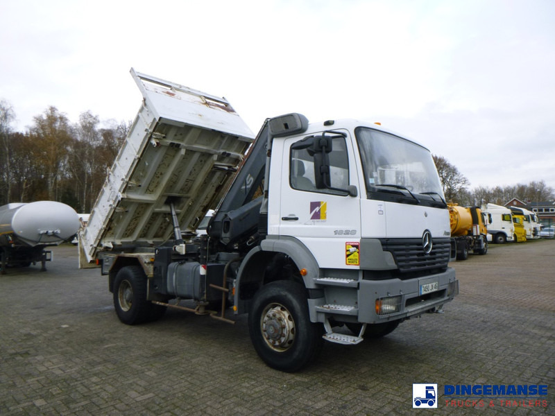 Mercedes-Benz Atego 1828 4x4 tipper + Hiab 166 B-2 CL - Автоманипулятор: фото 2 Mercedes-Benz Atego 1828 4x4 tipper + Hiab 166 B-2 CL - Автоманипулятор: фото 2