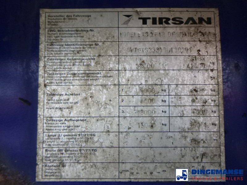 Tirsan 3 axle Platform trailer - Полуприцеп бортовой/ Платформа: фото 5 Tirsan 3 axle Platform trailer - Полуприцеп бортовой/ Платформа: фото 5