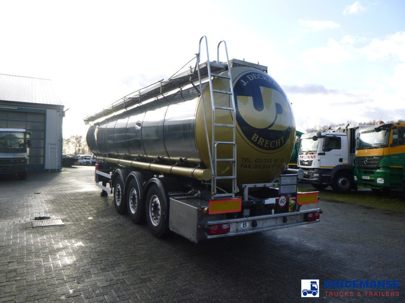 Van Hool Chemical tank inox 30 m3 / 1 comp ADR 12/03/2024 - Полуприцеп-цистерна: фото 4 Van Hool Chemical tank inox 30 m3 / 1 comp ADR 12/03/2024 - Полуприцеп-цистерна: фото 4