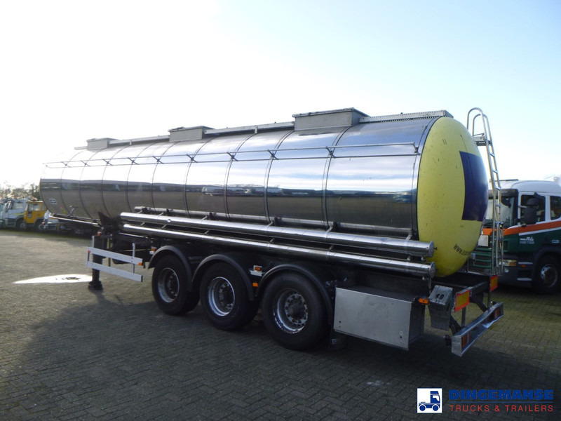 Van Hool Chemical tank inox 30 m3 / 1 comp - Прицеп-цистерна: фото 3 Van Hool Chemical tank inox 30 m3 / 1 comp - Прицеп-цистерна: фото 3