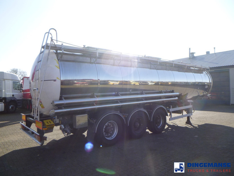 Van Hool Chemical tank inox 30 m3 / 3 comp - Полуприцеп-цистерна: фото 4 Van Hool Chemical tank inox 30 m3 / 3 comp - Полуприцеп-цистерна: фото 4