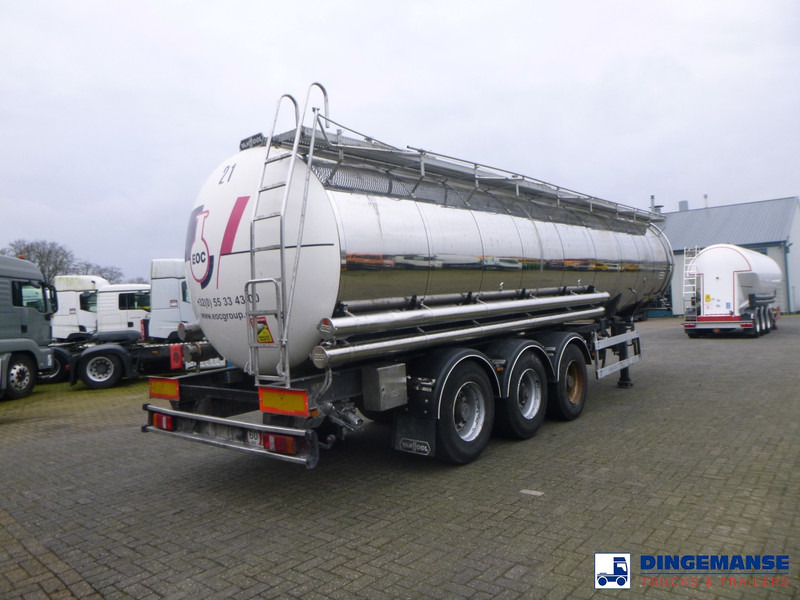 Van Hool Chemical tank inox 30 m3 / 3 comp - Полуприцеп-цистерна: фото 4 Van Hool Chemical tank inox 30 m3 / 3 comp - Полуприцеп-цистерна: фото 4