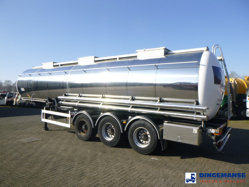Van Hool Chemical tank inox 30 m3 / 3 comp - Полуприцеп-цистерна: фото 3 Van Hool Chemical tank inox 30 m3 / 3 comp - Полуприцеп-цистерна: фото 3