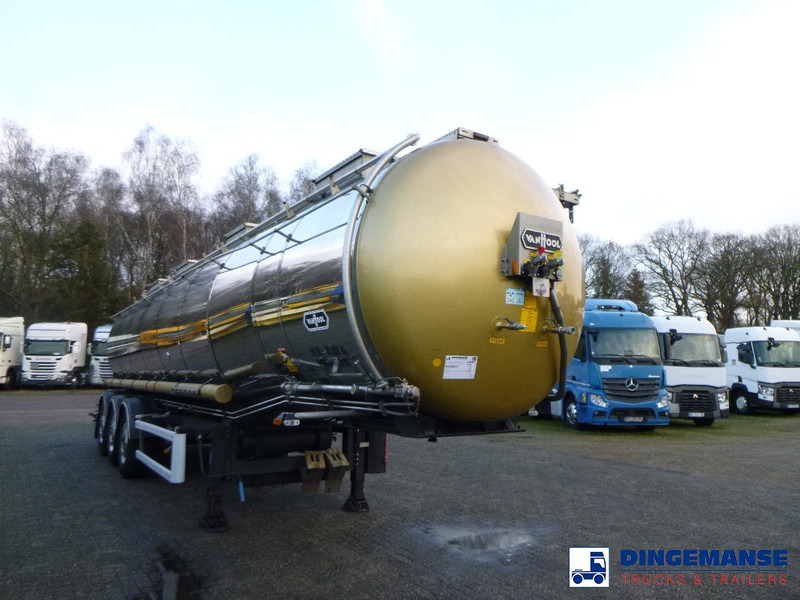 Van Hool Chemical tank inox L4BH 30 m3 / 1 comp / ADR 29/08/24 - Полуприцеп-цистерна: фото 2 Van Hool Chemical tank inox L4BH 30 m3 / 1 comp / ADR 29/08/24 - Полуприцеп-цистерна: фото 2