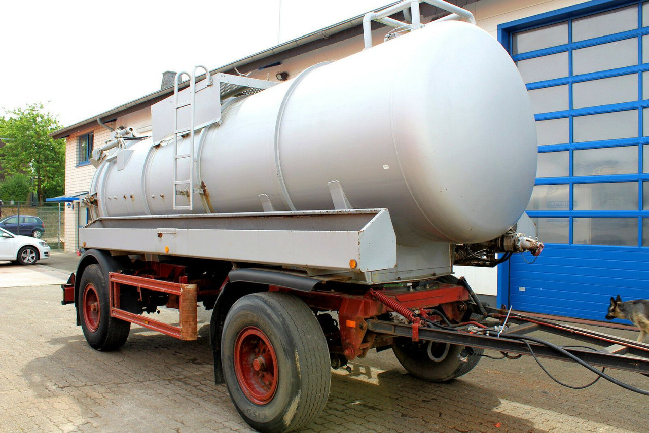 2-Achs Haller 12m³ Saug u. Druck Anhänger Ex-ADR - Прицеп-цистерна: фото 1 2-Achs Haller 12m³ Saug u. Druck Anhänger Ex-ADR - Прицеп-цистерна: фото 1