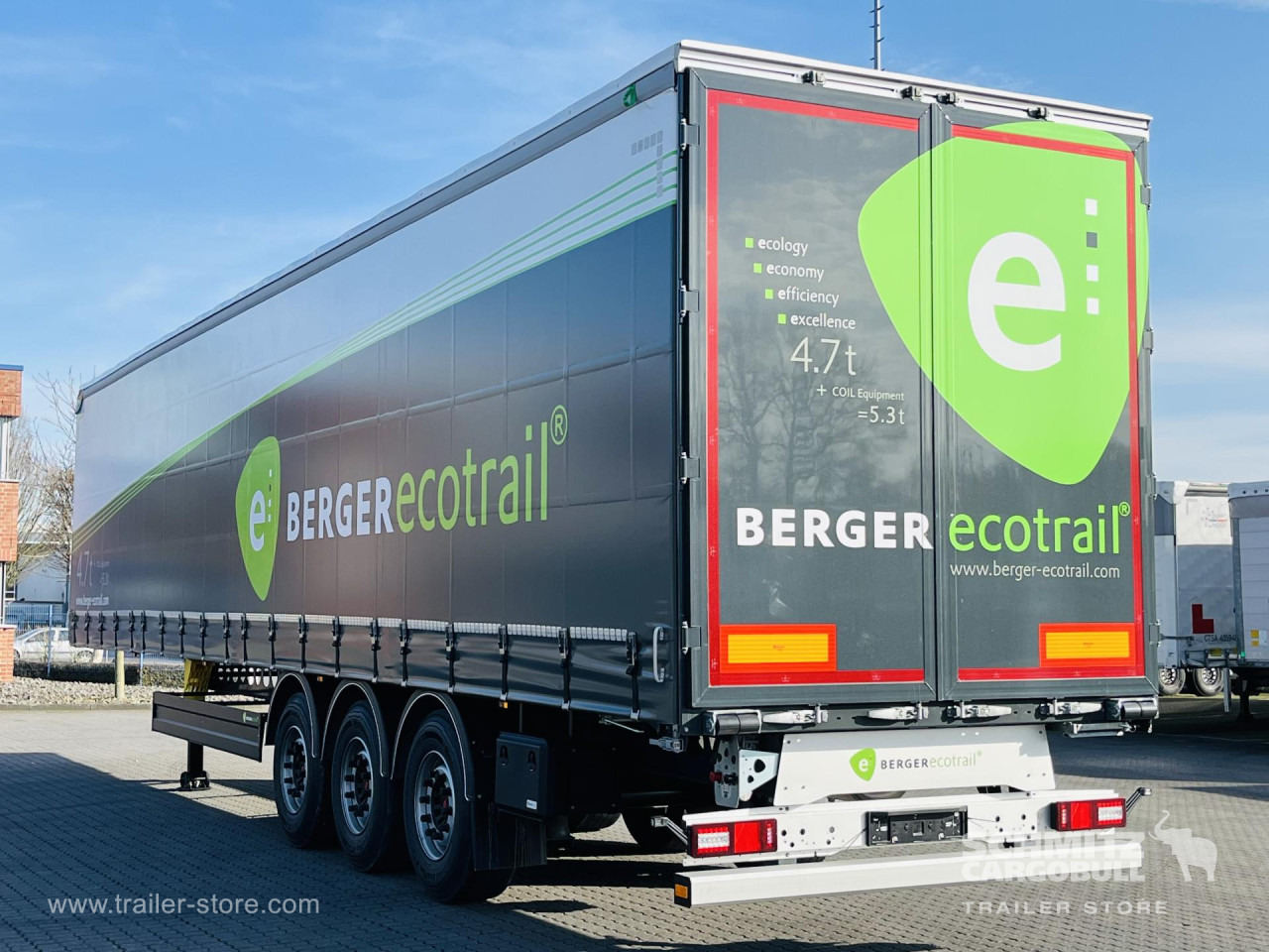 BERGER Auflieger Curtainsider Standard - Тентованный полуприцеп: фото 1 BERGER Auflieger Curtainsider Standard - Тентованный полуприцеп: фото 1