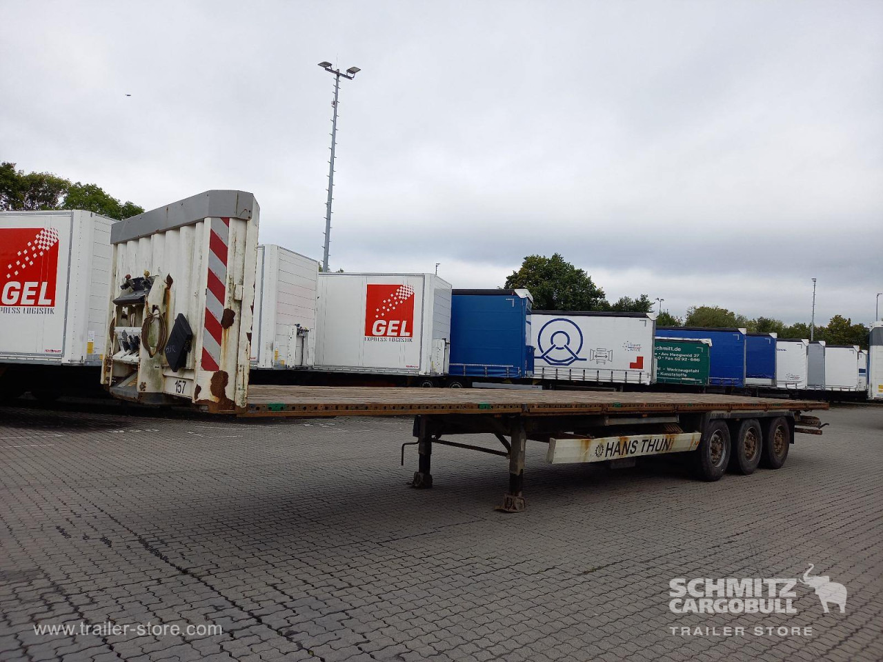 KRONE Auflieger Plateau Standard - Полуприцеп бортовой/ Платформа: фото 5 KRONE Auflieger Plateau Standard - Полуприцеп бортовой/ Платформа: фото 5