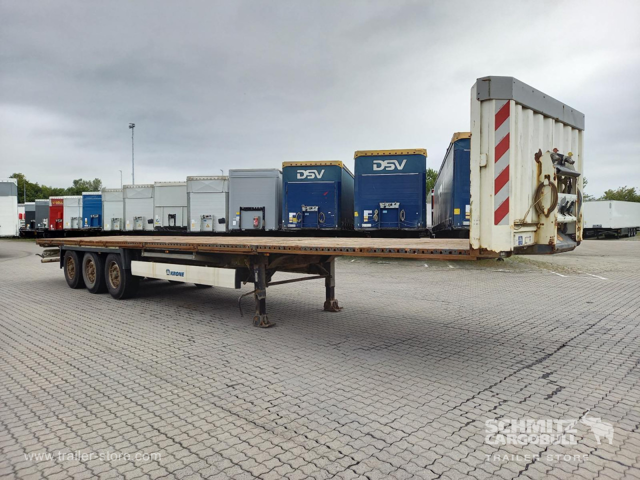 KRONE Auflieger Plateau Standard - Полуприцеп бортовой/ Платформа: фото 1 KRONE Auflieger Plateau Standard - Полуприцеп бортовой/ Платформа: фото 1