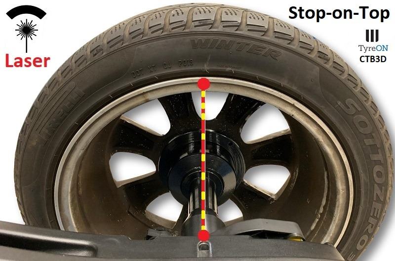 CTB3D wheel balancer, Stop-On-Top with laser indication - 5 ALU and 2 Steel programs - Auto input Distance + Diameter + Width - 230V - Оборудование для гаражей/ Мастерских: фото 4 CTB3D wheel balancer, Stop-On-Top with laser indication - 5 ALU and 2 Steel programs - Auto input Distance + Diameter + Width - 230V - Оборудование для гаражей/ Мастерских: фото 4