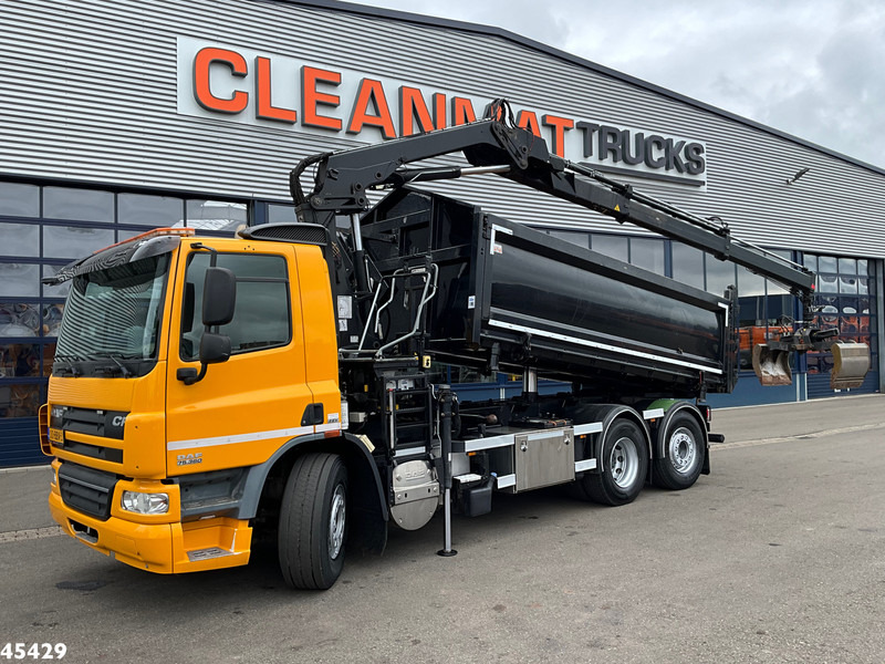DAF FAN 75 CF 360 Hiab 12 Tonmeter laadkraan + Kipper 15m³ Just 177.993 km! - Самосвал, Автоманипулятор: фото 1 DAF FAN 75 CF 360 Hiab 12 Tonmeter laadkraan + Kipper 15m³ Just 177.993 km! - Самосвал, Автоманипулятор: фото 1
