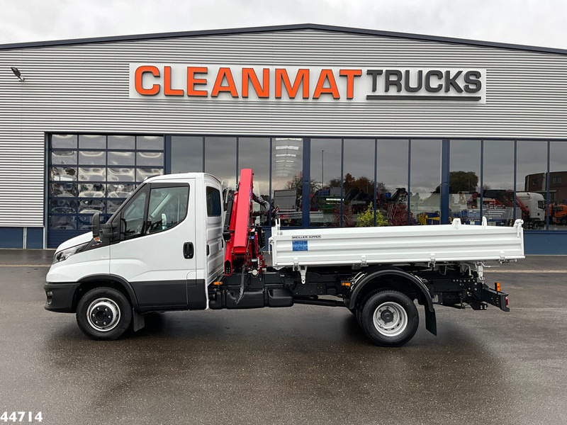 Iveco Daily 72C18 HMF laadkraan 3,4 Tonmeter laadkraan + Meiller 3-zijdige kipper New & Unused!! - Самосвал, Автоманипулятор: фото 4 Iveco Daily 72C18 HMF laadkraan 3,4 Tonmeter laadkraan + Meiller 3-zijdige kipper New & Unused!! - Самосвал, Автоманипулятор: фото 4