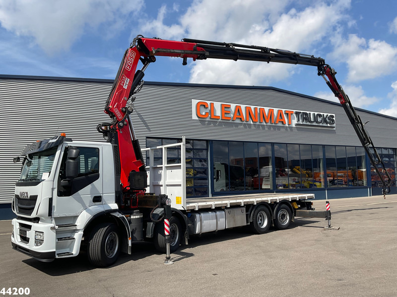 Iveco Stralis AD320S46Y Euro 6 Fassi 45 Tonmeter laadkraan + Fly-Jib - Автоманипулятор: фото 1 Iveco Stralis AD320S46Y Euro 6 Fassi 45 Tonmeter laadkraan + Fly-Jib - Автоманипулятор: фото 1