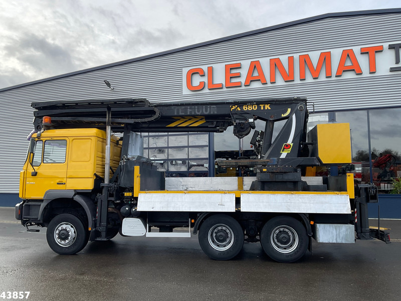 MAN F2000 6x6 Full Steel Manual Palfinger 68 Meter Dachdecker kran Just 54.133 km! - Автоманипулятор: фото 4 MAN F2000 6x6 Full Steel Manual Palfinger 68 Meter Dachdecker kran Just 54.133 km! - Автоманипулятор: фото 4