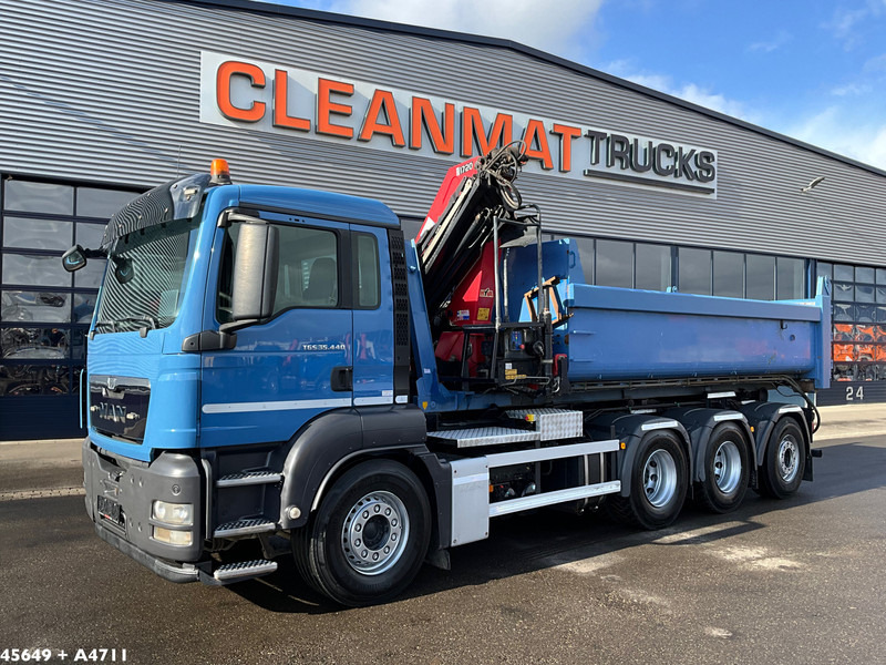MAN TGS 35.440 8x4 HMF 17 Tonmeter laadkraan - Крюковой мультилифт: фото 2 MAN TGS 35.440 8x4 HMF 17 Tonmeter laadkraan - Крюковой мультилифт: фото 2