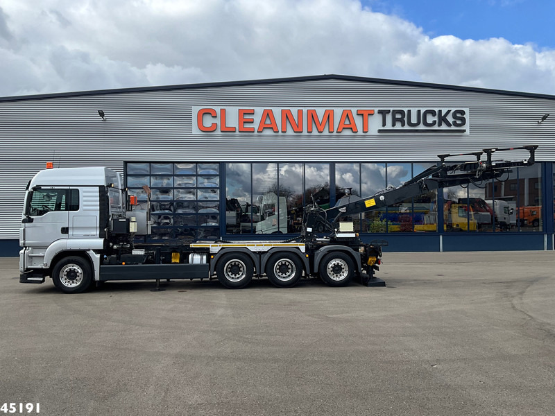 MAN TGS 35.480 Euro 6 8x4 Deuringer Garagetransporter - Грузовик-контейнеровоз/ Сменный кузов: фото 1 MAN TGS 35.480 Euro 6 8x4 Deuringer Garagetransporter - Грузовик-контейнеровоз/ Сменный кузов: фото 1