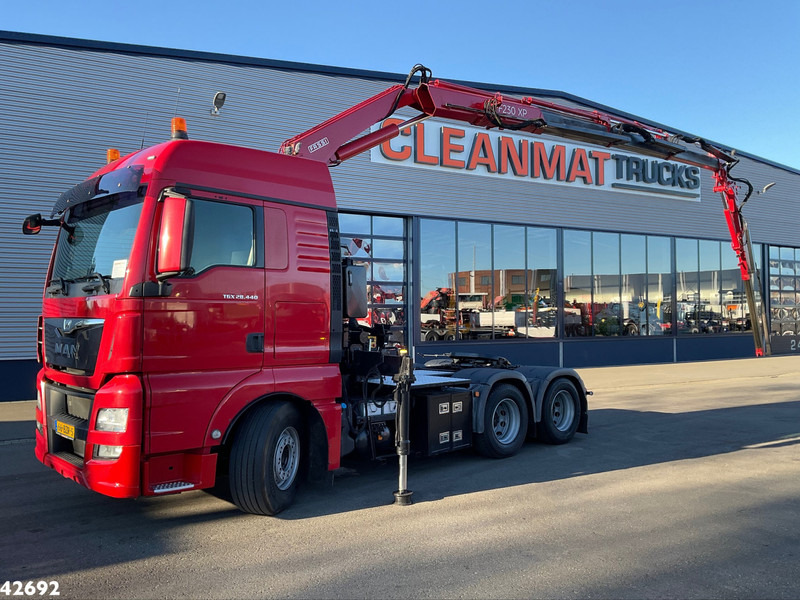 MAN TGX 28.440 Euro 6 Fassi 23 Tonmeter laadkraan + Fly-Jib - Автоманипулятор: фото 1 MAN TGX 28.440 Euro 6 Fassi 23 Tonmeter laadkraan + Fly-Jib - Автоманипулятор: фото 1