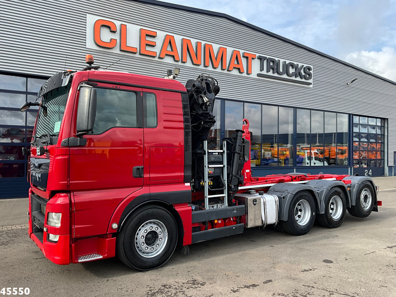 MAN TGX 35.480 8x4 Euro 6 Hiab 28 Tonmeter laadkraan - Крюковой мультилифт, Автоманипулятор: фото 2 MAN TGX 35.480 8x4 Euro 6 Hiab 28 Tonmeter laadkraan - Крюковой мультилифт, Автоманипулятор: фото 2