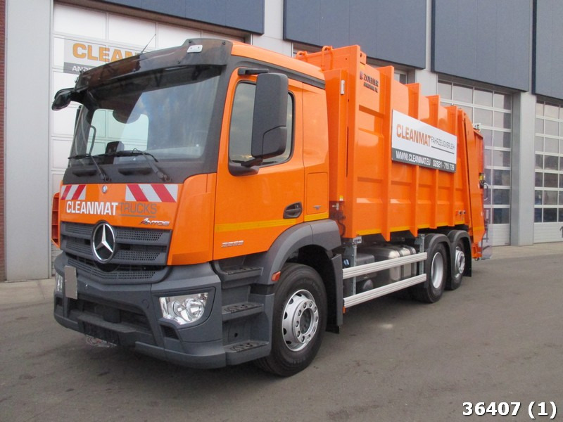 Mercedes-Benz Antos 2533 Zoeller 21,5m3 - Мусоровоз: фото 1 Mercedes-Benz Antos 2533 Zoeller 21,5m3 - Мусоровоз: фото 1